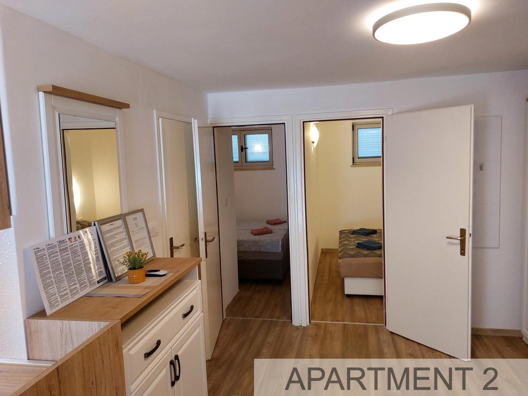 Apartmani Denis Stara Baška Exteriör bild